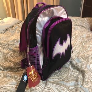 Nwt little girls batgirl backpack